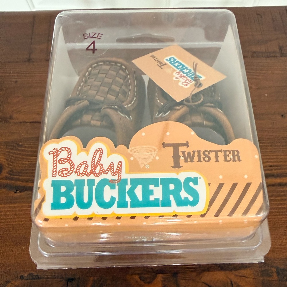 Twister Carson Baby Bucker Moccasin Boots Infant 4 - Picture 2 of 11